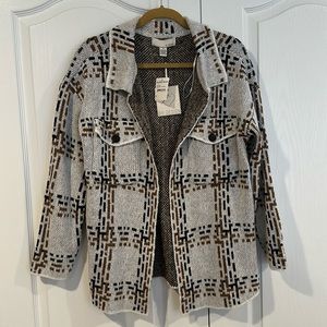 NWT By Design Shacket/Sweater - Size M